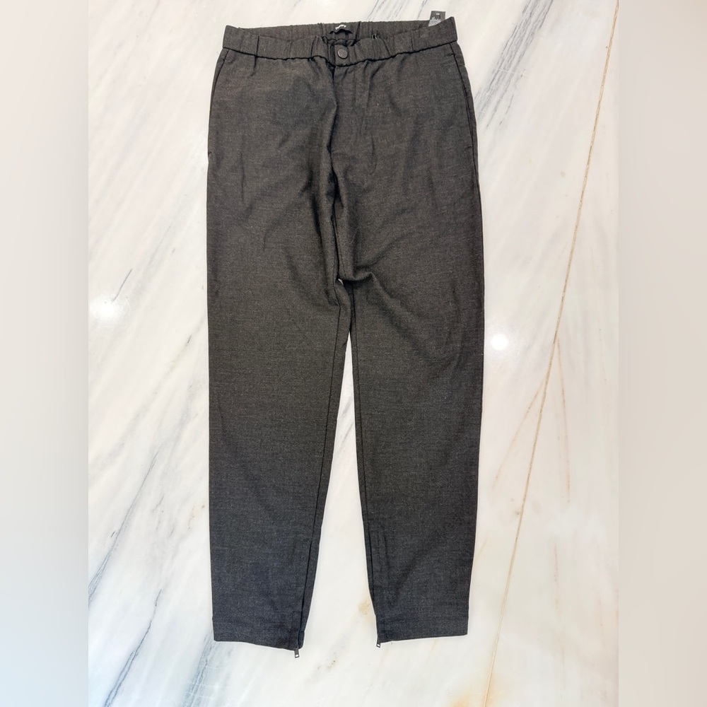 Theory Charcoal Men's Dress Trousers